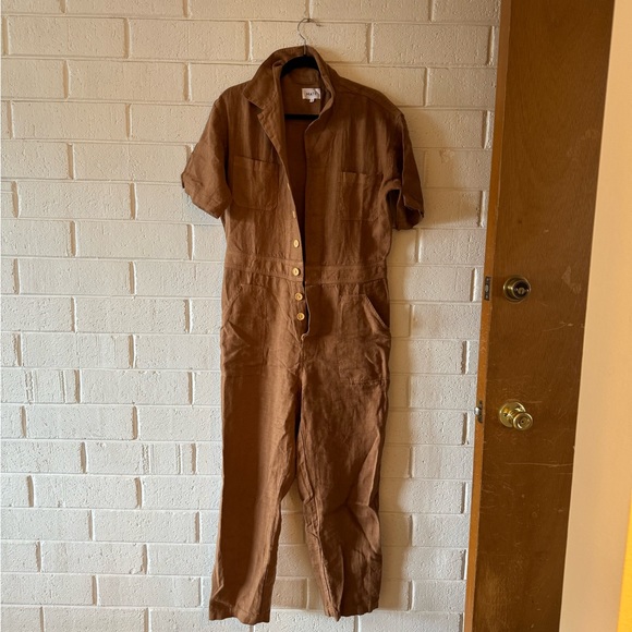 MATE the label Linen Jumpsuit - Picture 2 of 6
